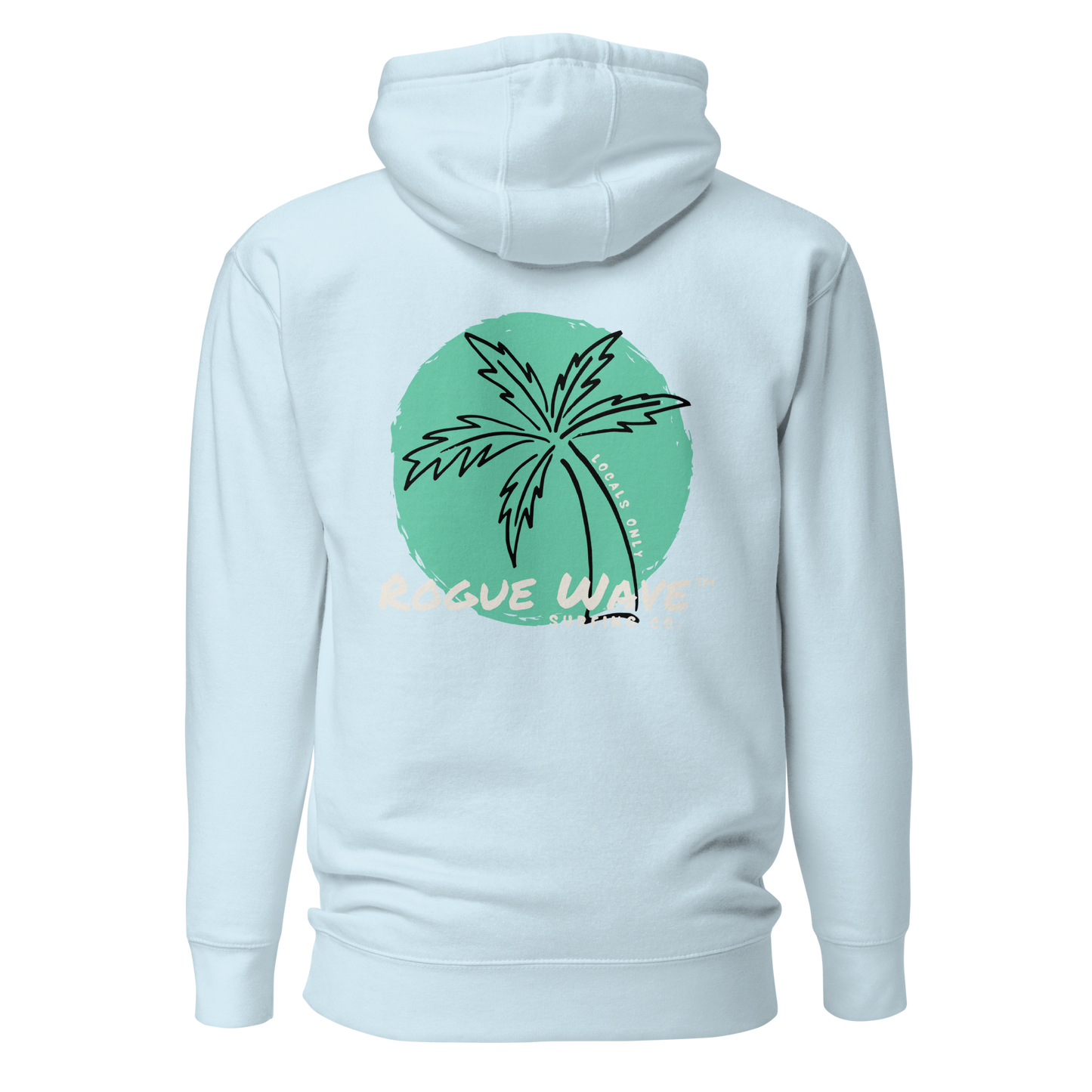 Rogue Wave Surfing Co™ Hoodie - Palm Tree