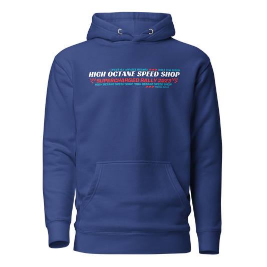 High Octane Speed Shop™ Premium Hoodie | Cotton Heritage M2580 Front/Back