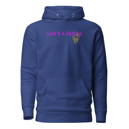 Life's a Trip Co.™ Stay Weird Premium Hoodie | Cotton Heritage M2580