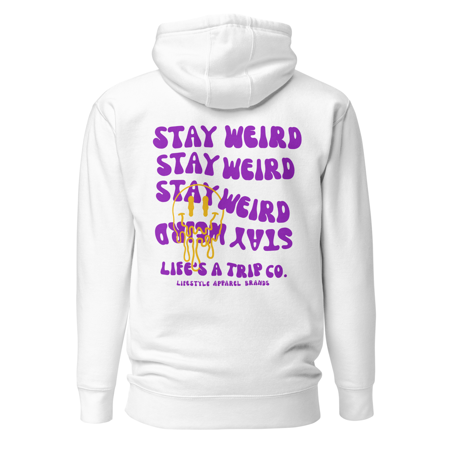 Life's a Trip Co.™ Stay Weird Premium Hoodie | Cotton Heritage M2580