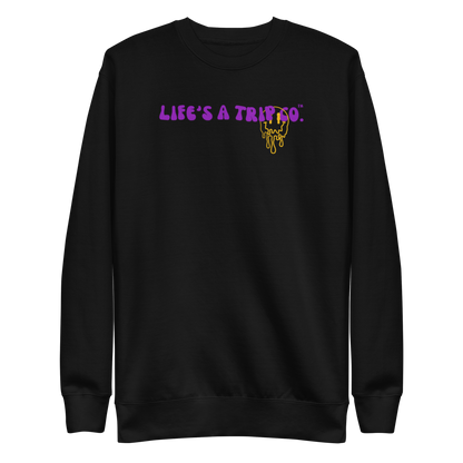 Life's a Trip Co.™ Happiness is a State of MInd Premium Sweatshirt | Cotton Heritage M2480