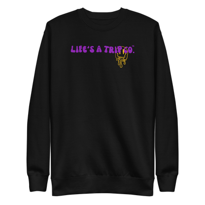 Life's a Trip Co.™ Stay Weird Premium Sweatshirt | Cotton Heritage M2480