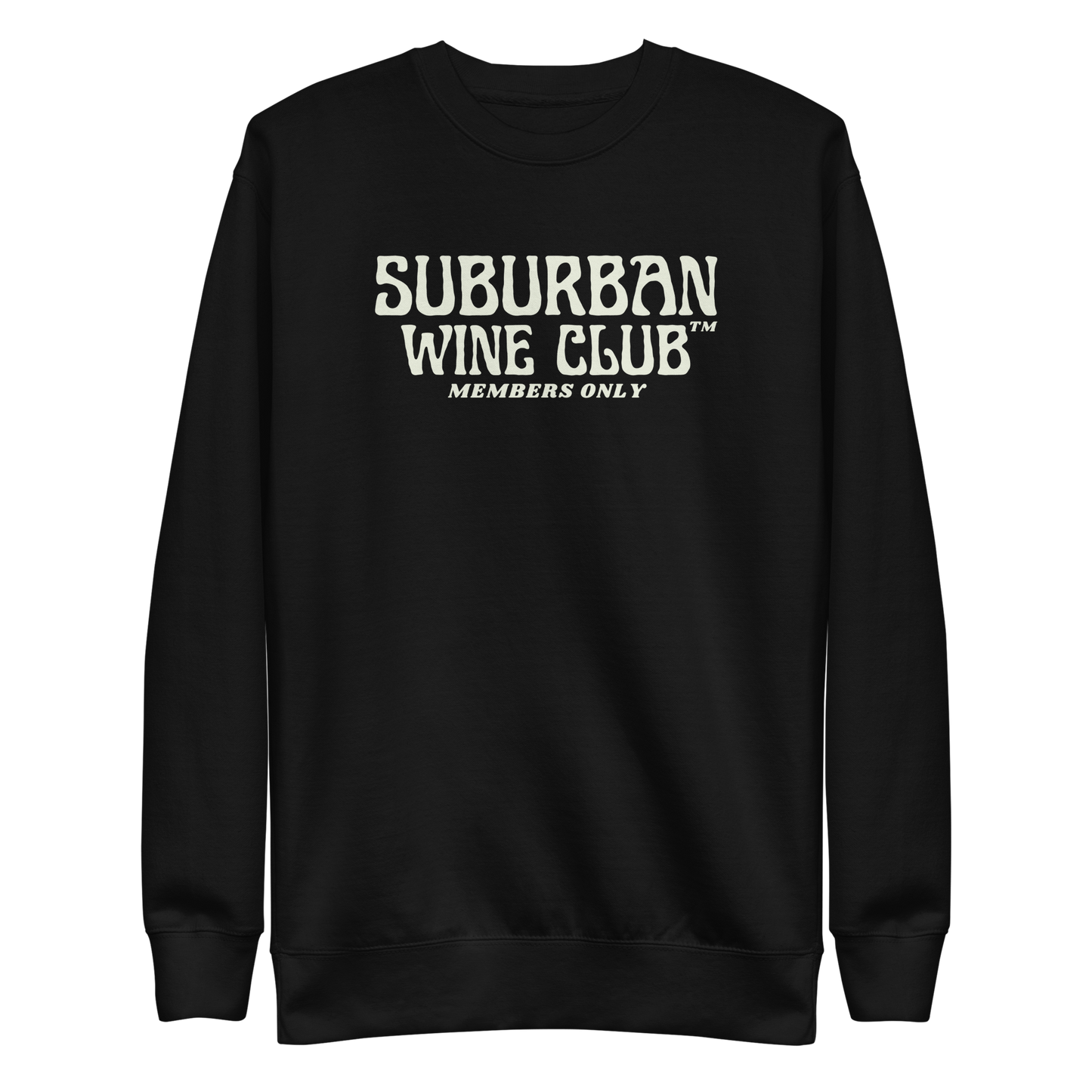 Suburban WIne Club™ Premium Sweatshirt | Cotton Heritage M2480 Front