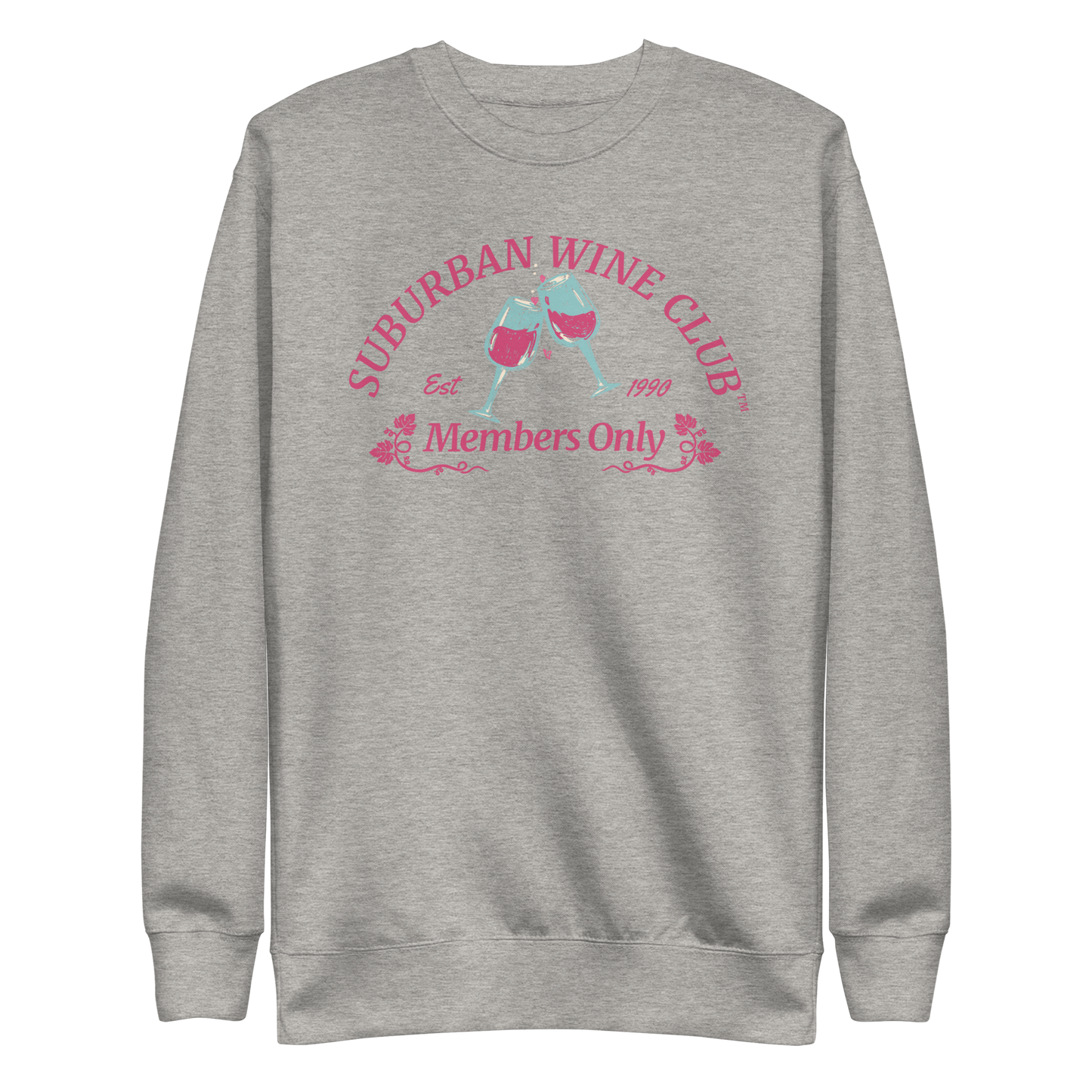 Suburban WIne Club™ Premium Sweatshirt | Cotton Heritage M2480