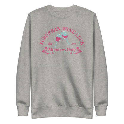 Suburban WIne Club™ Premium Sweatshirt | Cotton Heritage M2480