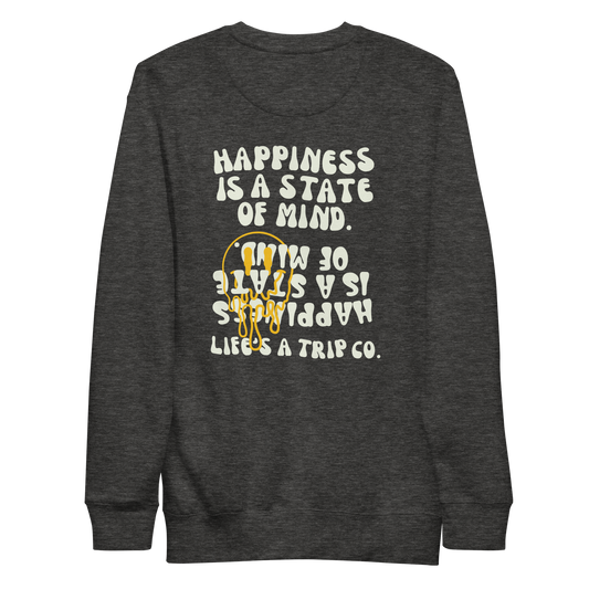 Life's a Trip Co.™ Premium Sweatshirt | Cotton Heritage M2480 front/back