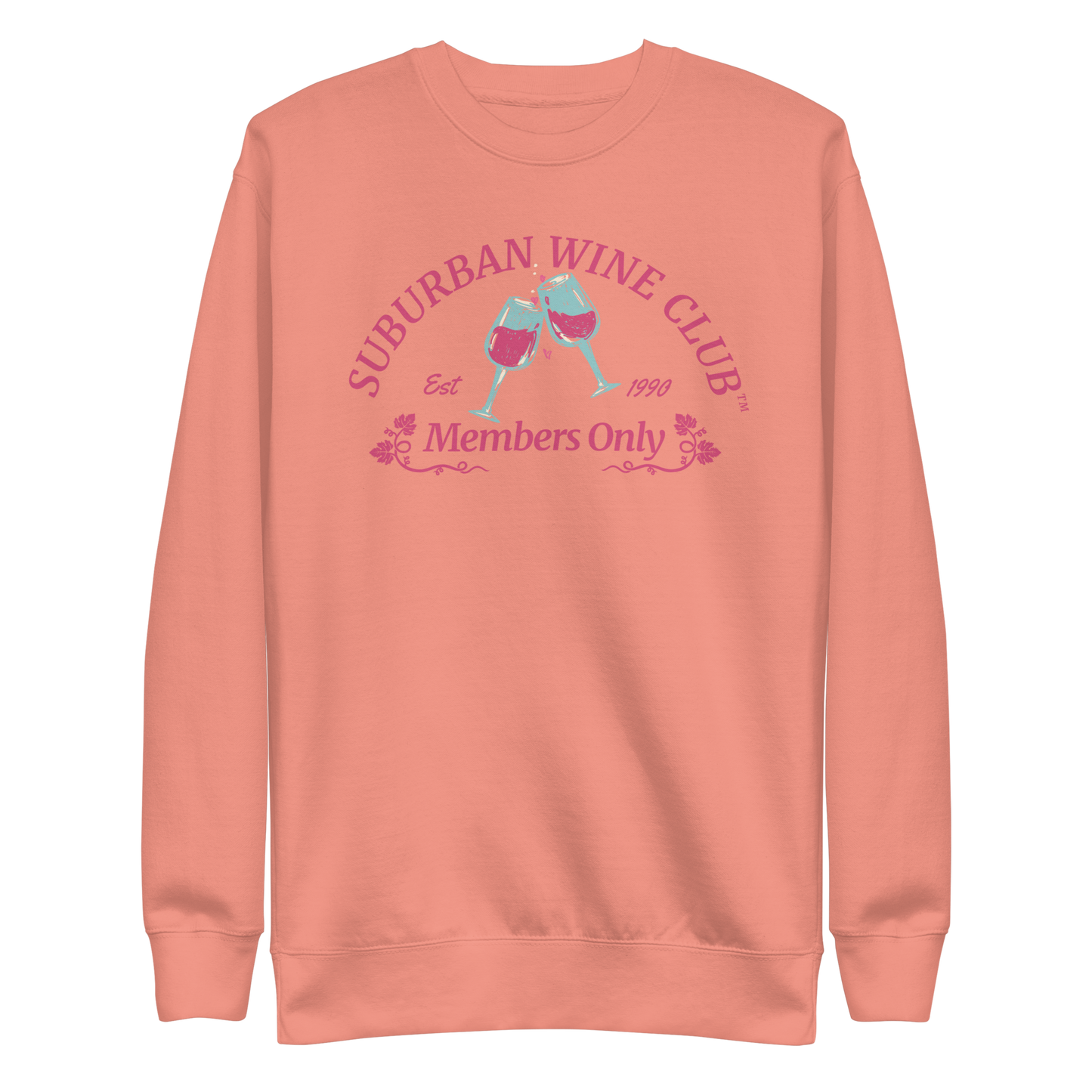 Suburban WIne Club™ Premium Sweatshirt | Cotton Heritage M2480