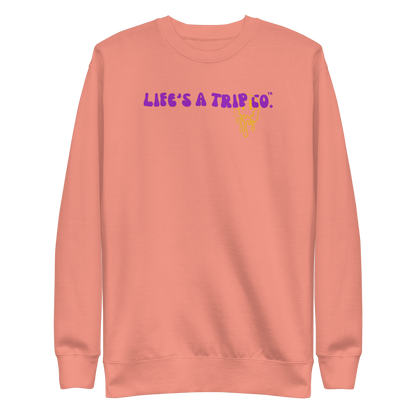 Life's a Trip Co.™ Stay Weird Premium Sweatshirt | Cotton Heritage M2480