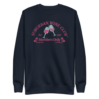 Suburban WIne Club™ Premium Sweatshirt | Cotton Heritage M2480