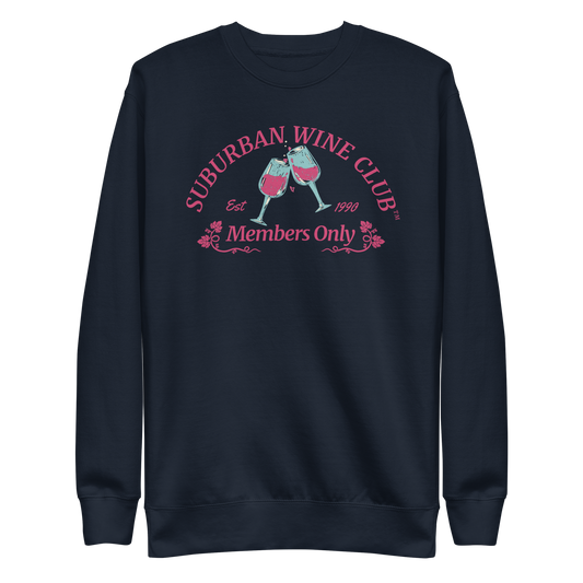 Suburban WIne Club™ Premium Sweatshirt | Cotton Heritage M2480