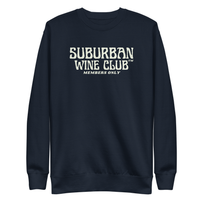 Suburban WIne Club™ Premium Sweatshirt | Cotton Heritage M2480 Front