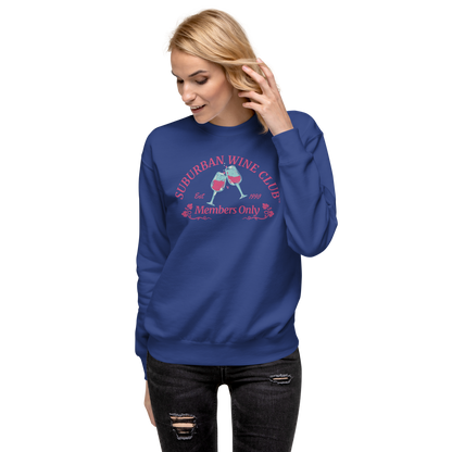 Suburban WIne Club™ Premium Sweatshirt | Cotton Heritage M2480