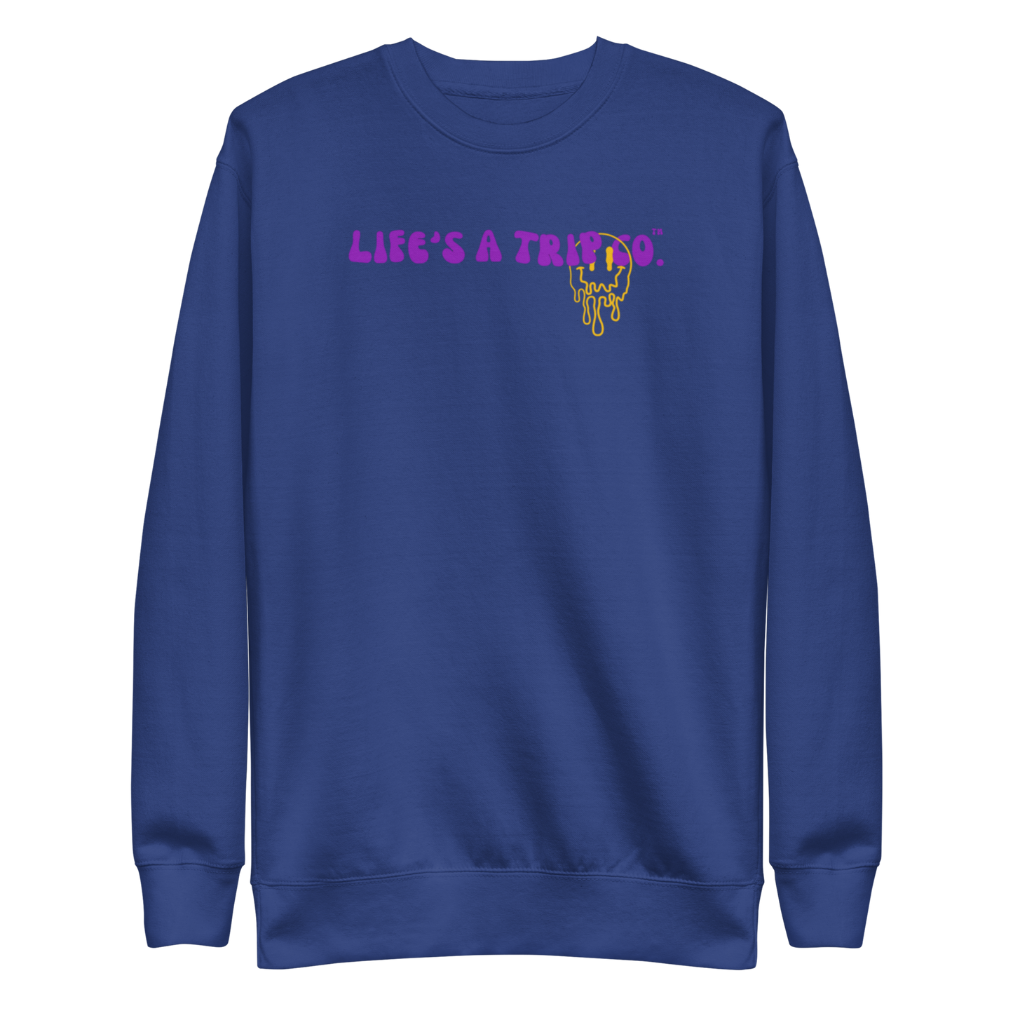 Life's a Trip Co.™ Happiness is a State of MInd Premium Sweatshirt | Cotton Heritage M2480