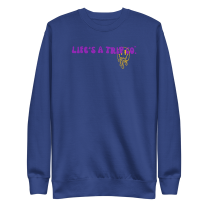 Life's a Trip Co.™ Stay Weird Premium Sweatshirt | Cotton Heritage M2480