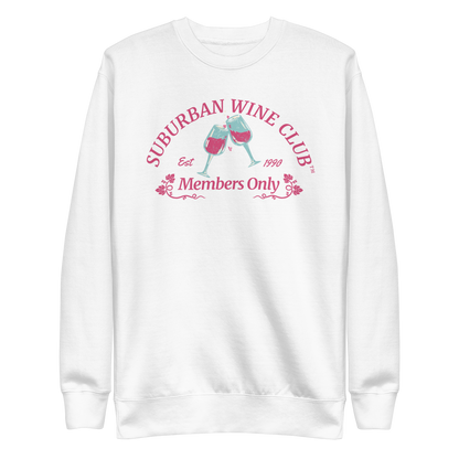 Suburban WIne Club™ Premium Sweatshirt | Cotton Heritage M2480