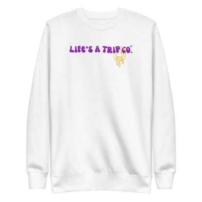 Life's a Trip Co.™ Happiness is a State of MInd Premium Sweatshirt | Cotton Heritage M2480