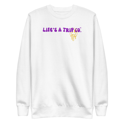 Life's a Trip Co.™ Stay Weird Premium Sweatshirt | Cotton Heritage M2480