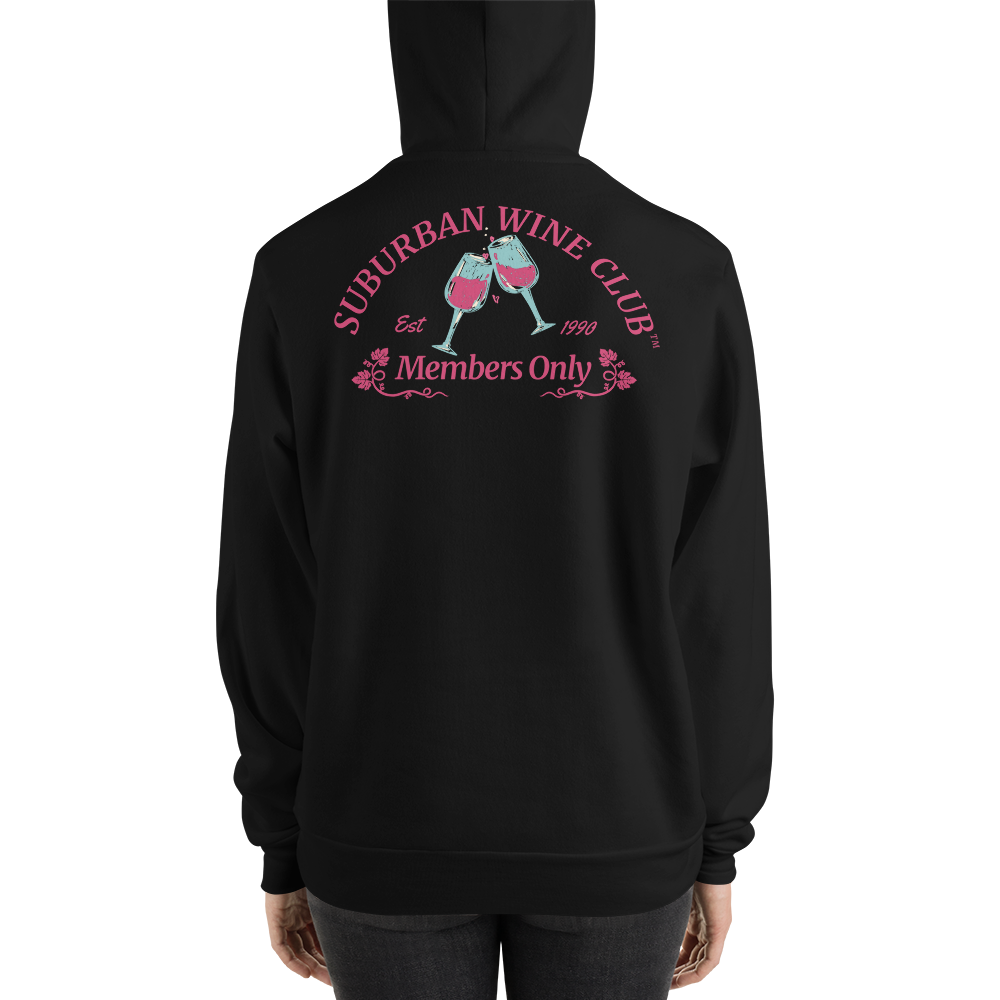 Suburban Wine Club™ Pullover Hoodie | Bella + Canvas 3719