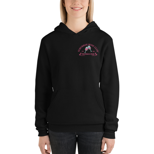 Suburban Wine Club™ Pullover Hoodie | Bella + Canvas 3719