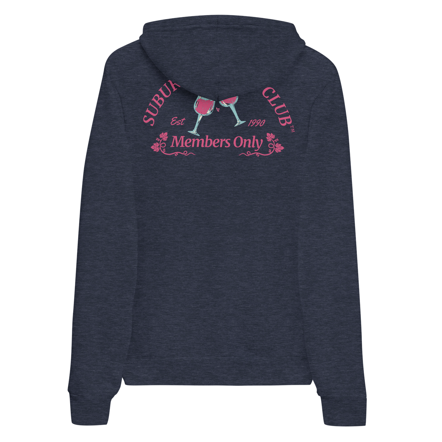 Suburban Wine Club™ Pullover Hoodie | Bella + Canvas 3719