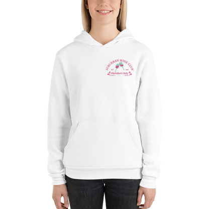 Suburban Wine Club™ Pullover Hoodie | Bella + Canvas 3719