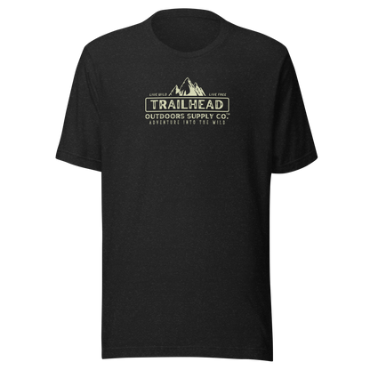 Trailhead Outdoors Supply Co.™ T-Shirt | Bella + Canvas 3001 | Front/Back