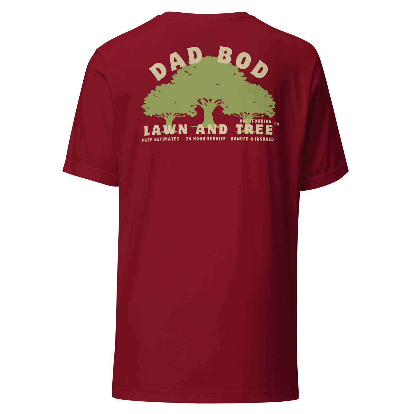 Dad Bod Lawn and Tree™ T-Shirt