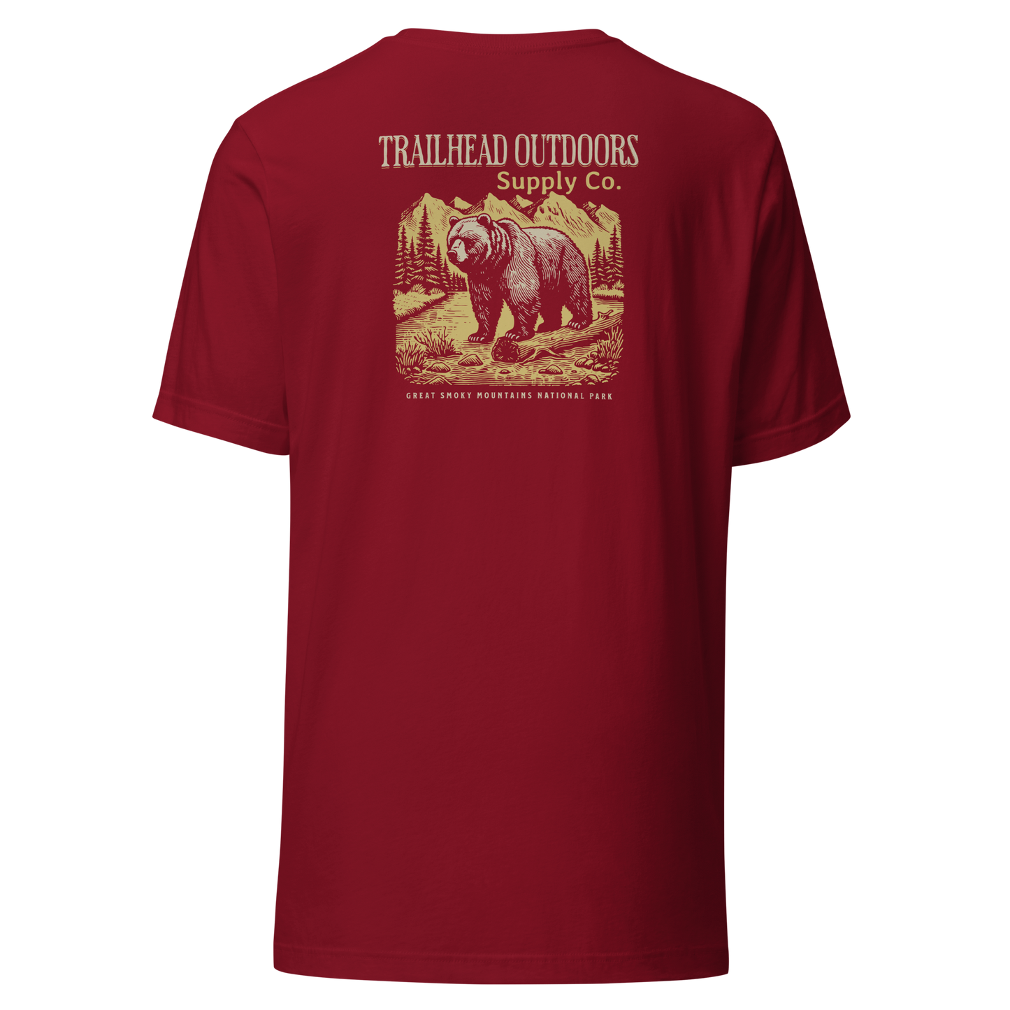 Trailhead Outdoors Supply Co.™ T-Shirt - Great Smoky Mountain National Park Tenessee - Lifestyle Apparel Brands