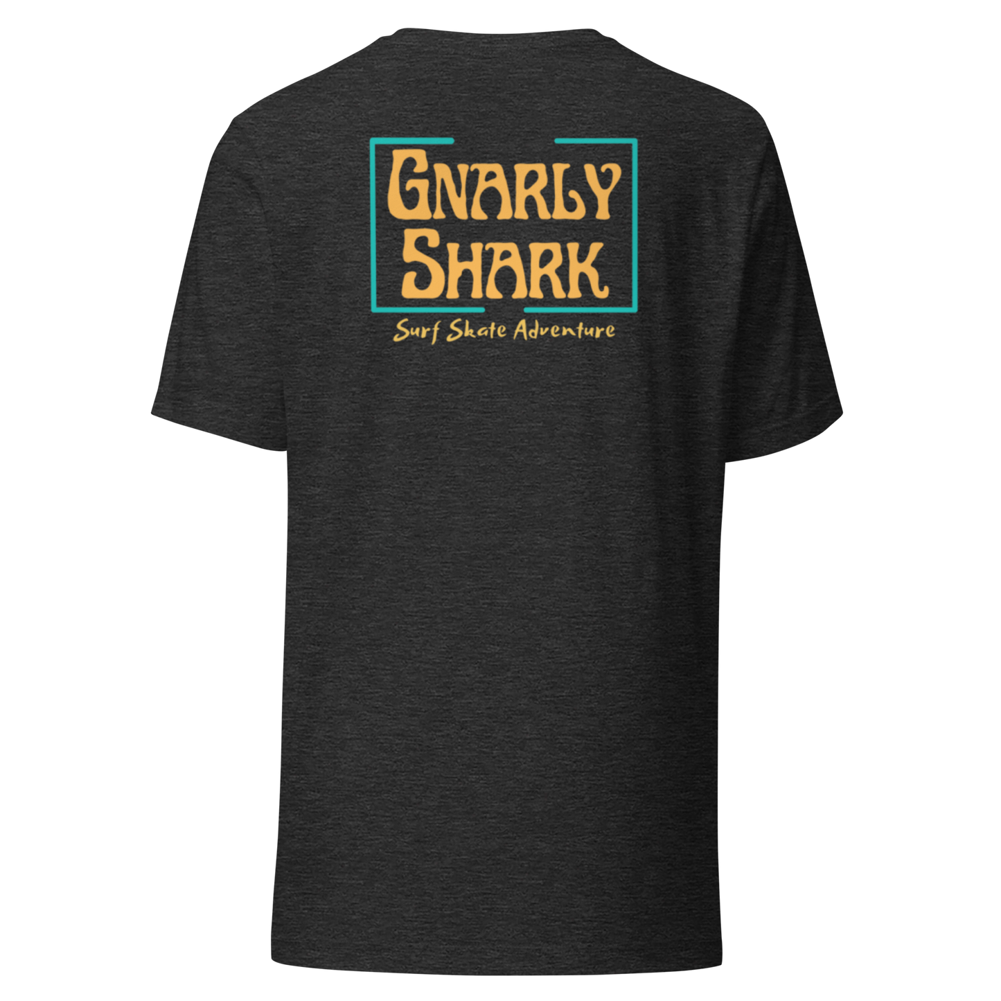 Gnarly Shark T-Shirt - Front/ Back Bella + Canvas