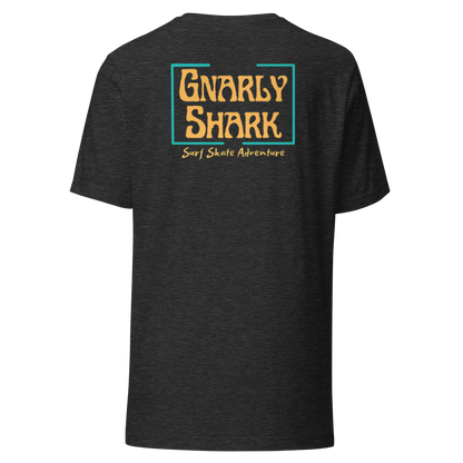 Gnarly Shark T-Shirt - Front/ Back Bella + Canvas