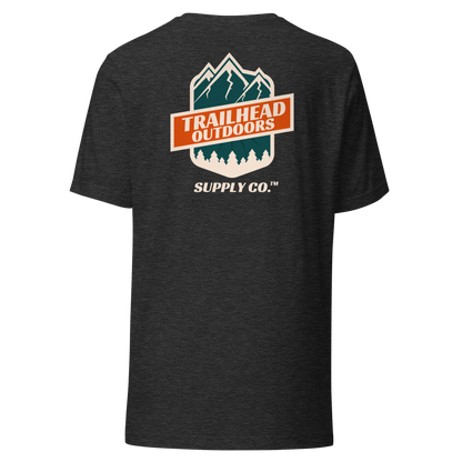 Trailhead Outdoors Supply Co.™ T-Shirt Live Wild Live Free Bella + Canvas 3100 Front/Back