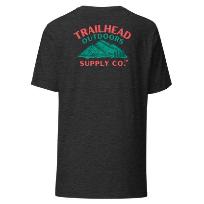 Trailhead Outdoors Supply Co.™ T-Shirt Live Wild, Live Free Bella + Canvas 3100 Front/Back