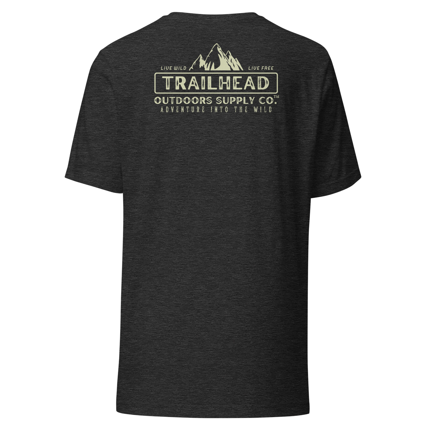 Trailhead Outdoors Supply Co.™ T-Shirt | Bella + Canvas 3001 | Front/Back