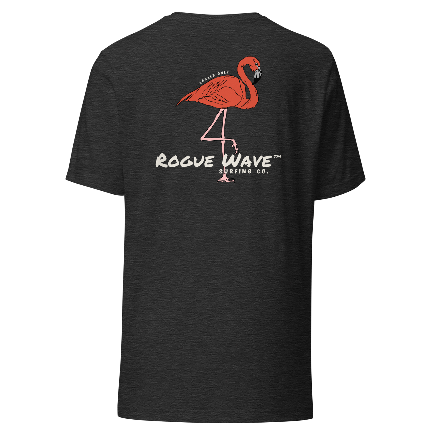 Rogue Wave Surfing Co™ T-shirt - Flamingo