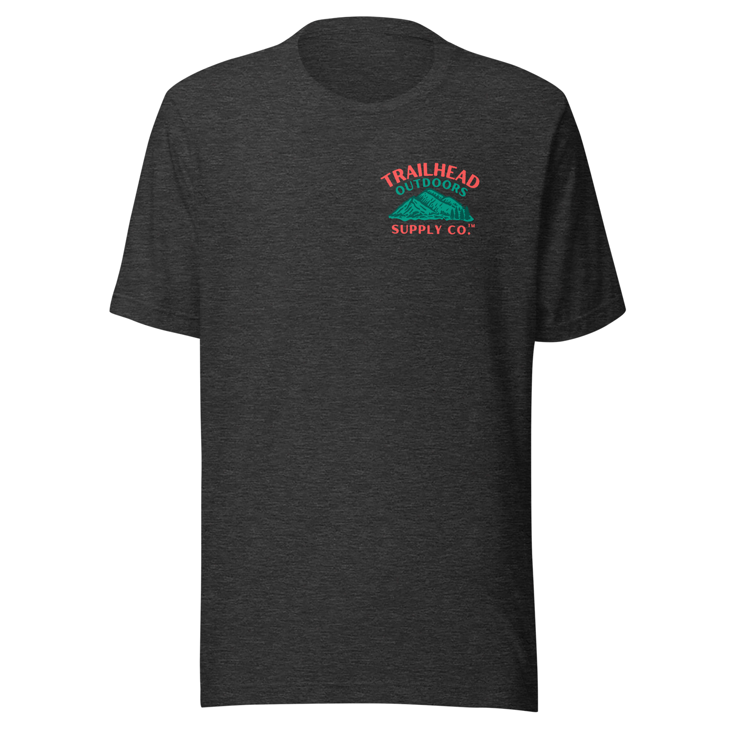 Trailhead Outdoors Supply Co.™ T-Shirt Live Wild, Live Free Bella + Canvas 3100 Front/Back