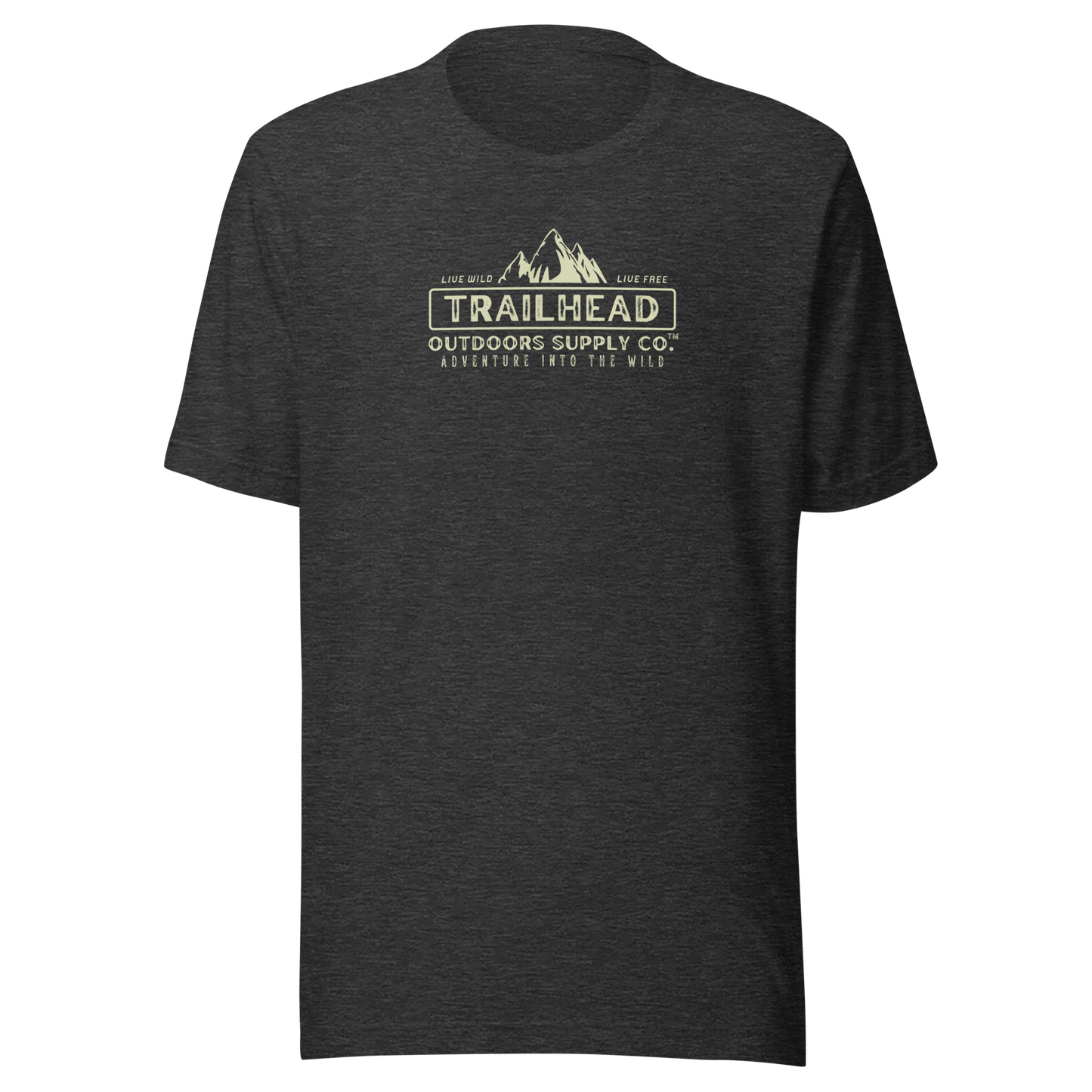 Trailhead Outdoors Supply Co.™ T-Shirt | Bella + Canvas 3001 | Front/Back