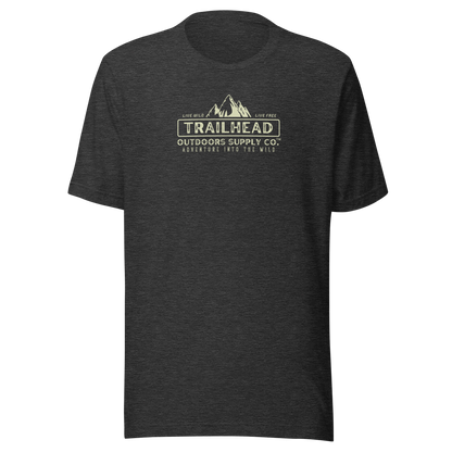 Trailhead Outdoors Supply Co.™ T-Shirt | Bella + Canvas 3001 | Front/Back