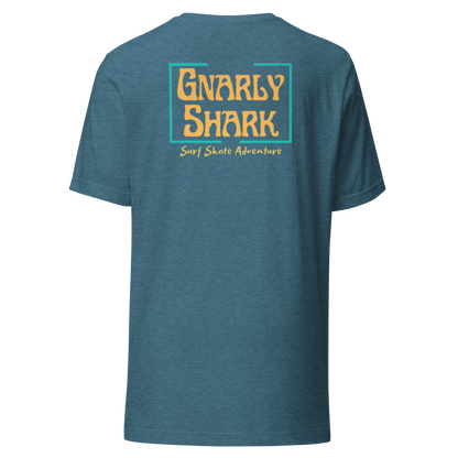 Gnarly Shark T-Shirt - Front/ Back Bella + Canvas