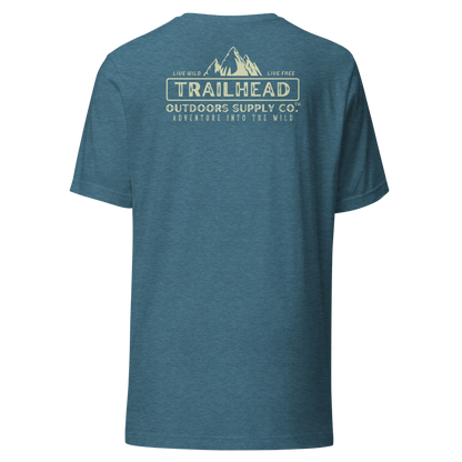 Trailhead Outdoors Supply Co.™ T-Shirt | Bella + Canvas 3001 | Front/Back