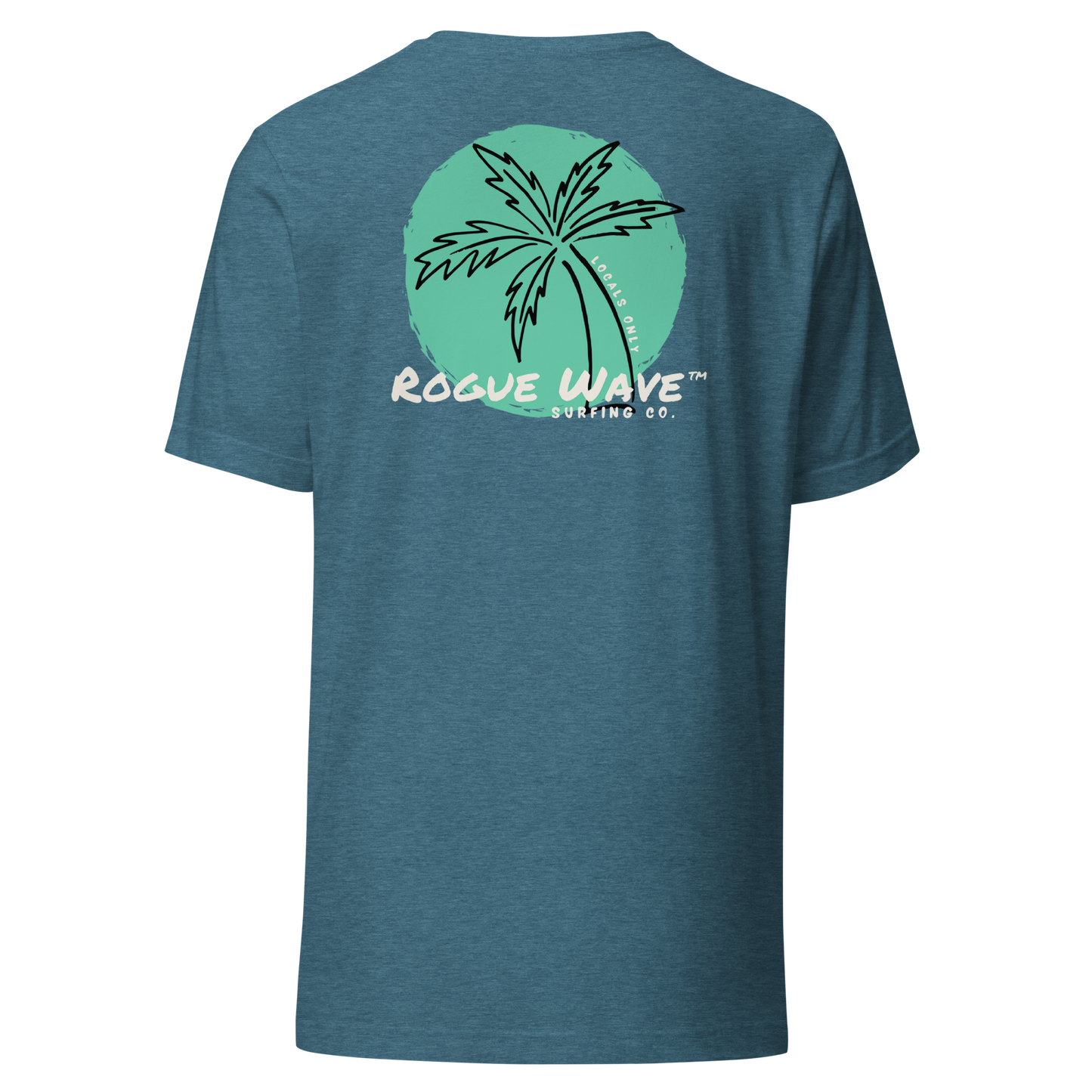 Rogue Wave Surfing Co™ T-shirt - Palm Tree