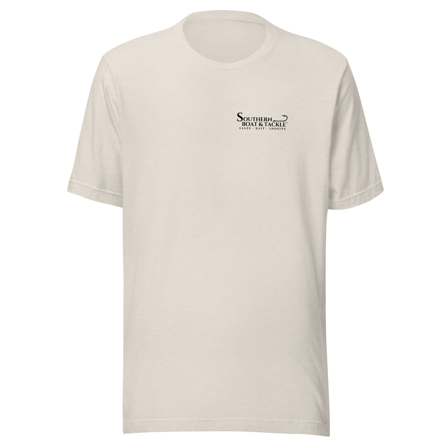 Southern Boat and Tackle - Sales - Bait - Lodging T-Shirt - Fishing - Outdoors - Lifestyle Apparel Brands