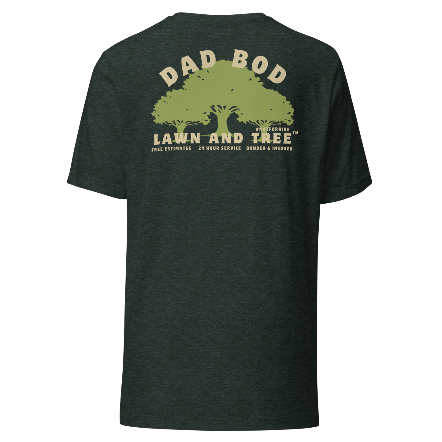 Dad Bod Lawn and Tree™ T-Shirt