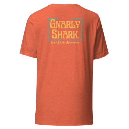 Gnarly Shark T-Shirt - Front/ Back Bella + Canvas