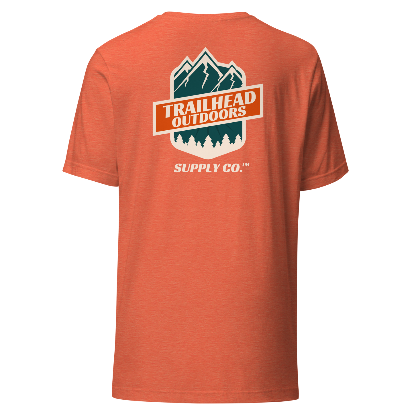 Trailhead Outdoors Supply Co.™ T-Shirt Live Wild Live Free Bella + Canvas 3100 Front/Back