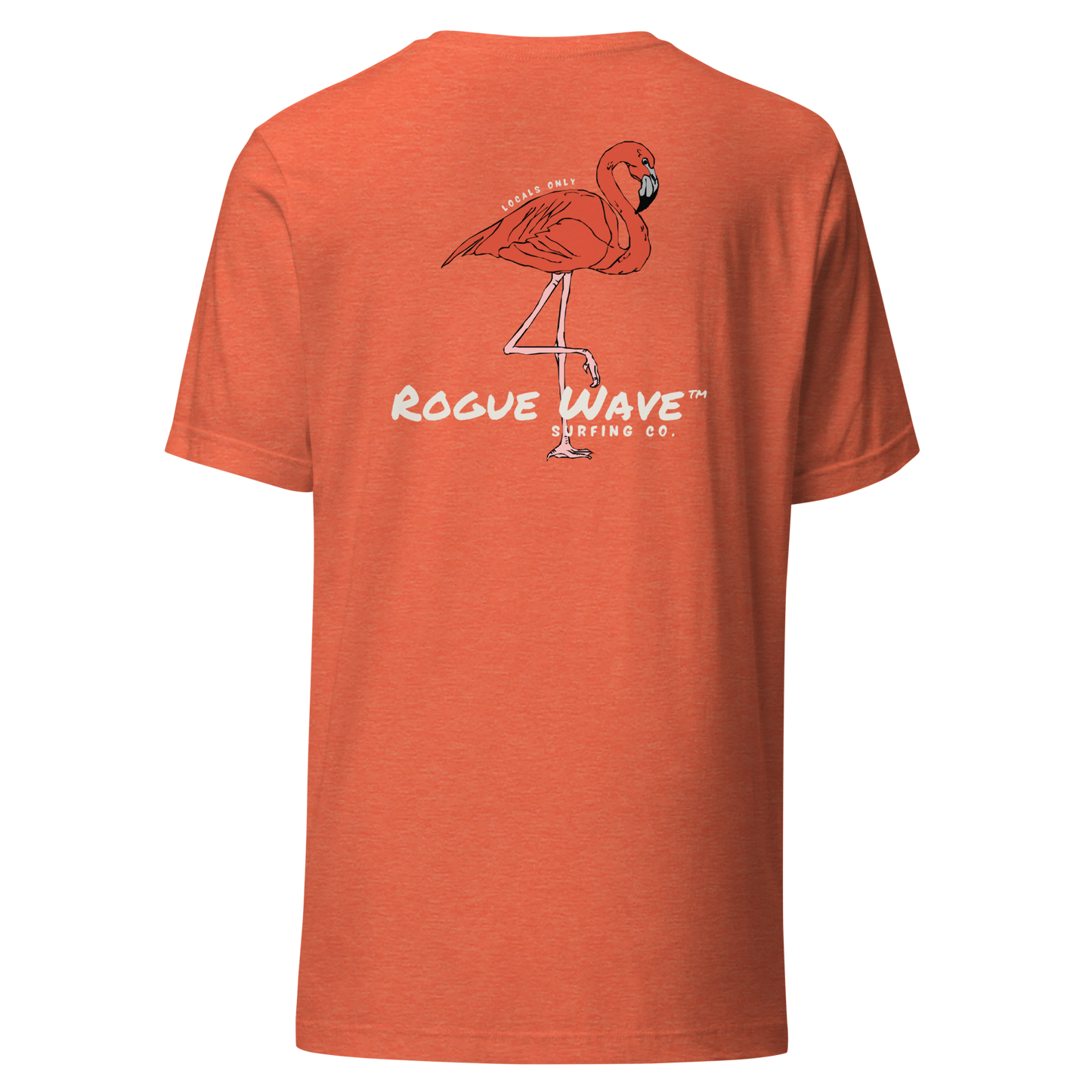 Rogue Wave Surfing Co™ T-shirt - Flamingo