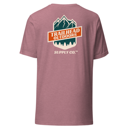 Trailhead Outdoors Supply Co.™ T-Shirt Live Wild Live Free Bella + Canvas 3100 Front/Back