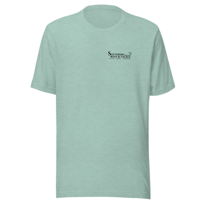 Southern Boat and Tackle - Sales - Bait - Lodging T-Shirt - Fishing - Outdoors - Lifestyle Apparel Brands