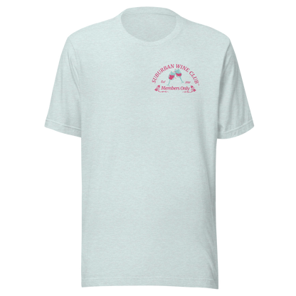 Suburban WIne Club™ T-Shirt | Bella + Canvas 3001