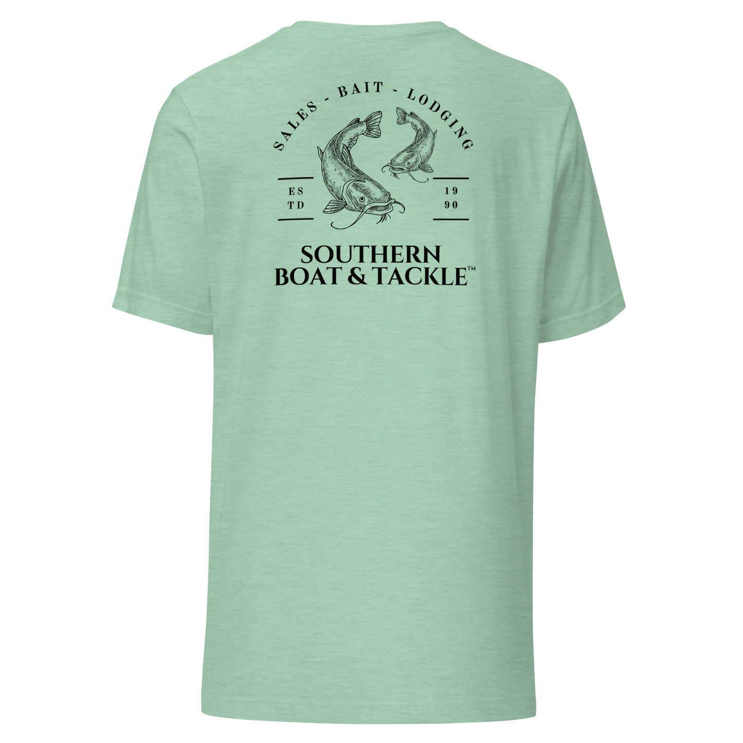 Southern Boat and Tackle - Sales - Bait - Lodging T-Shirt - Fishing - Outdoors - Lifestyle Apparel Brands