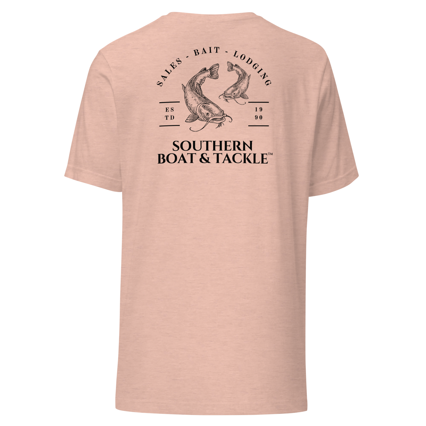 Southern Boat and Tackle - Sales - Bait - Lodging T-Shirt - Fishing - Outdoors - Lifestyle Apparel Brands